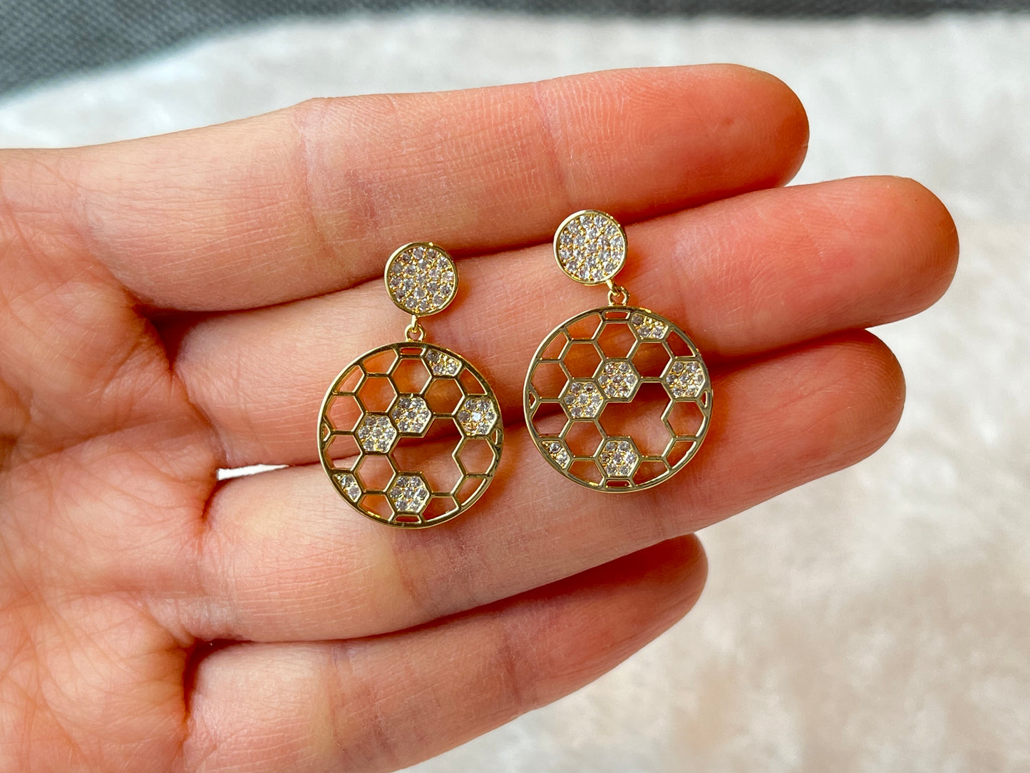 Øredobber med zirkonia