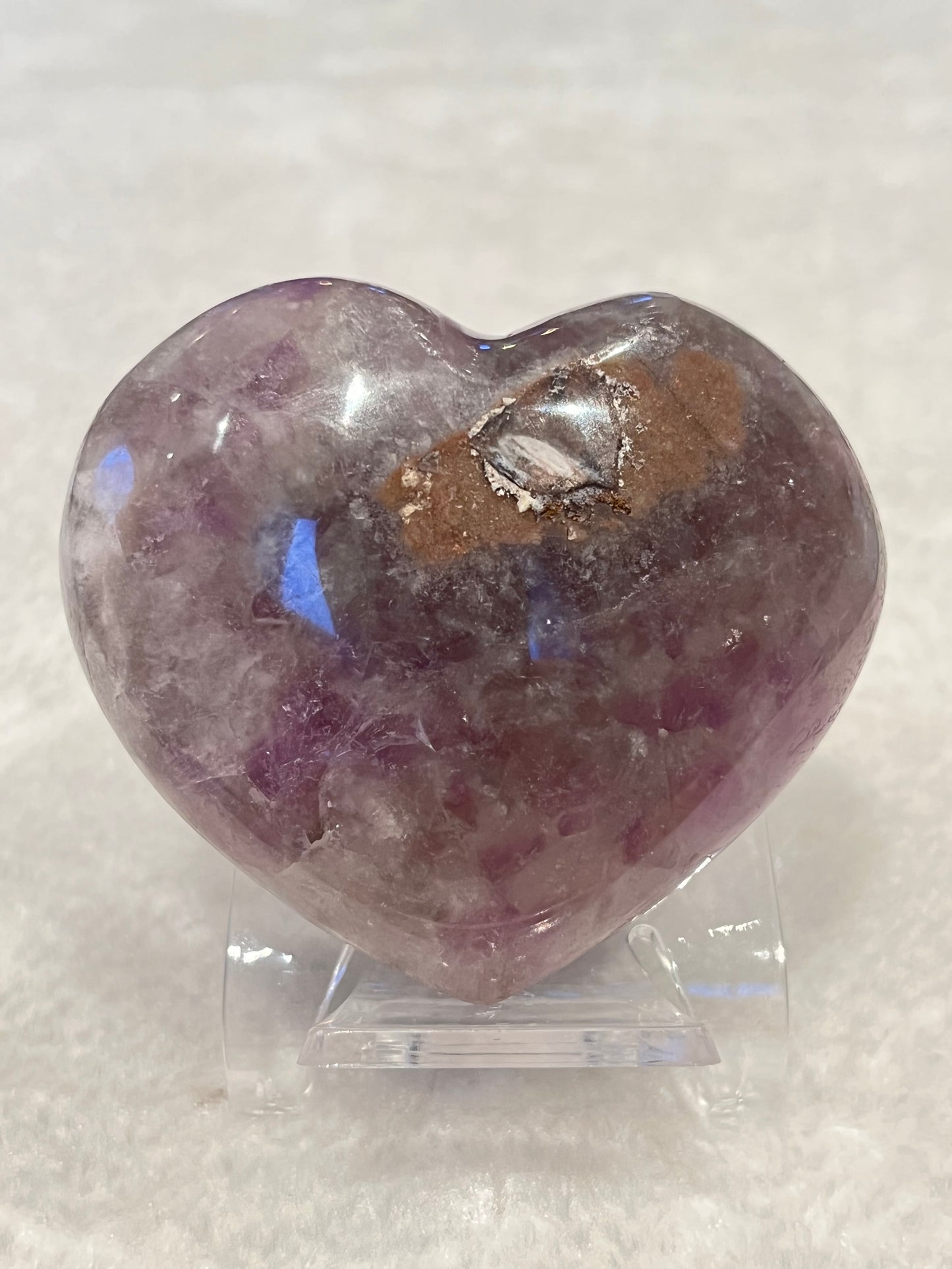 Bånd Ametyst Hjerte-A