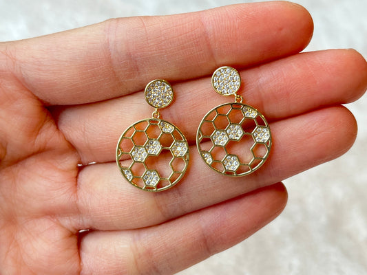 Øredobber med zirkonia