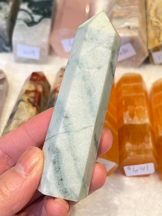 Blå Aragonitt Tårn-A