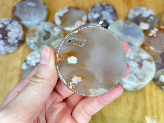 Blomster Agat papirvekt