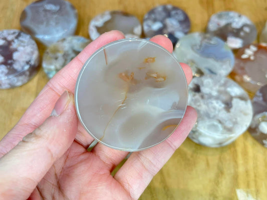 Blomster Agat papirvekt