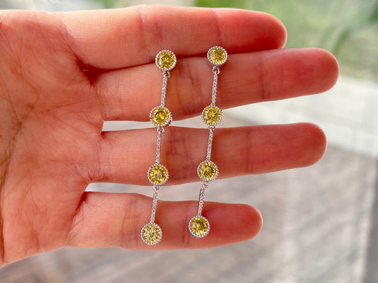 Øredobber med zirkonia