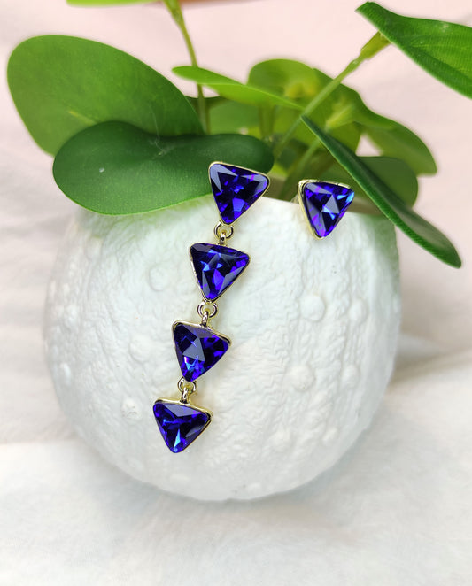 Øredobber med trekant