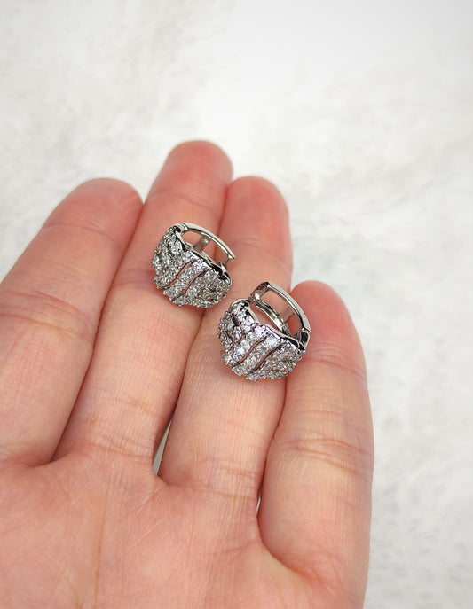 Øredobber med zirkonia