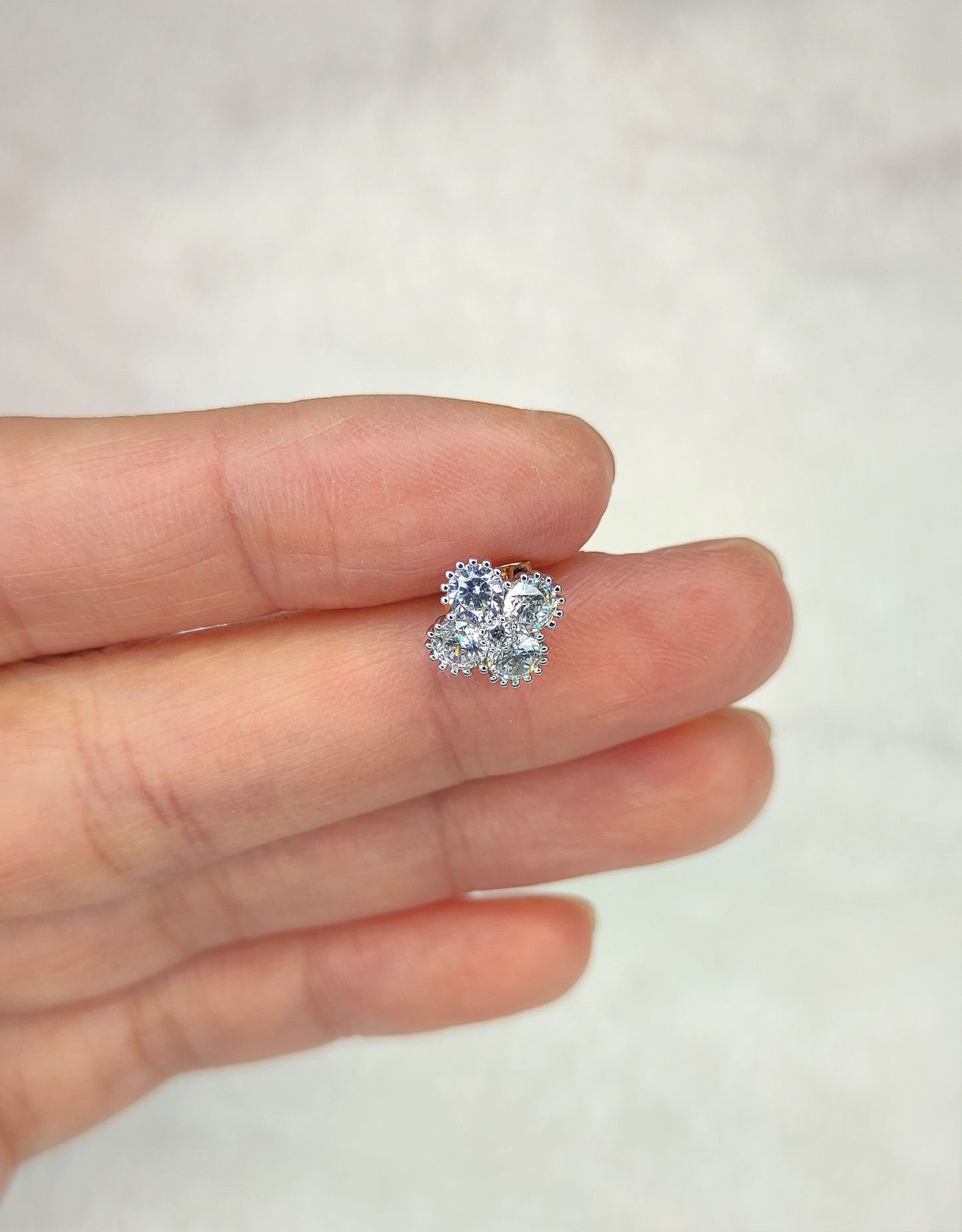 Øredobber med zirkonia