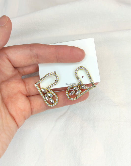 Øredobber med hjerte