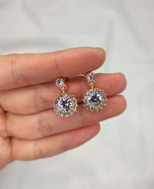 Øredobber med zirkonia