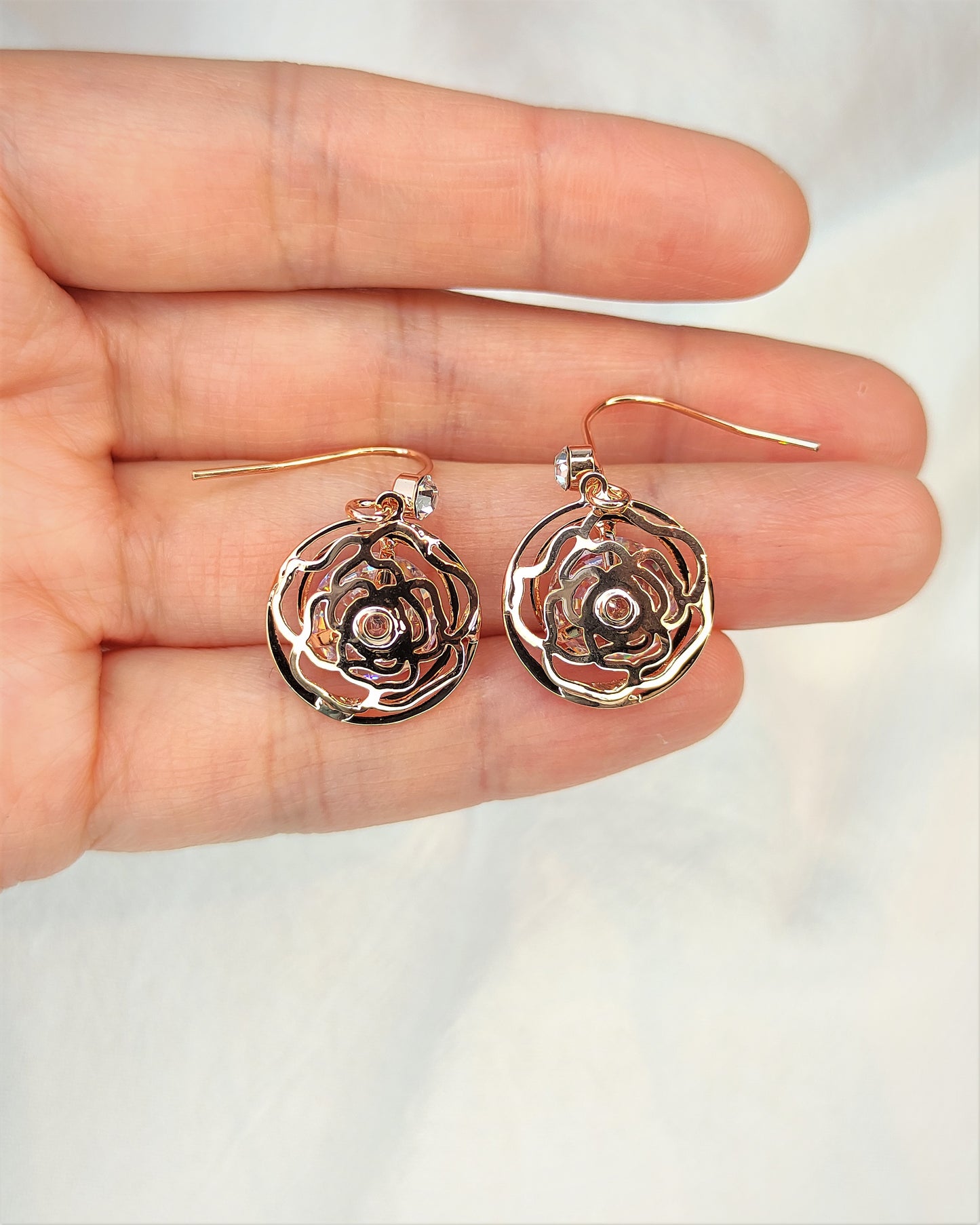 Øredobber med zirkonia