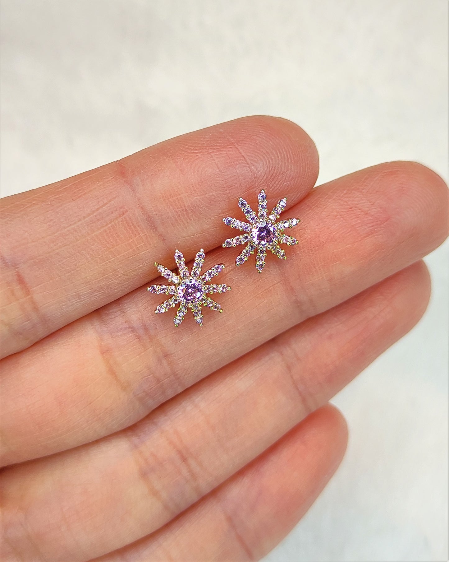 Små stjerne øredobber