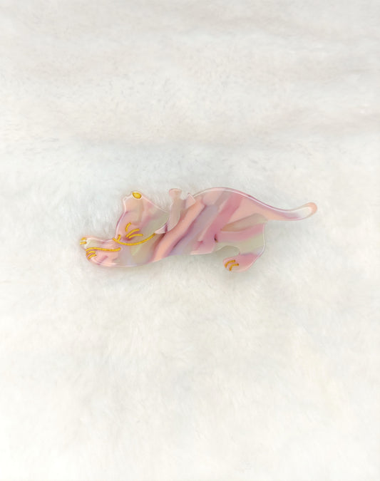 Eddiksyre Katt Hårklips