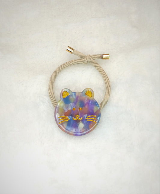 Katt eddiksyre hårslips- Lilla