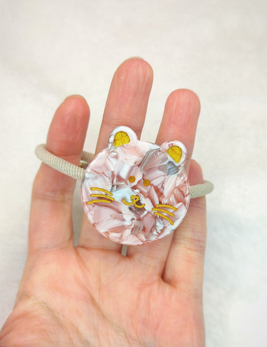 Katt eddiksyre hårslips- Rosa