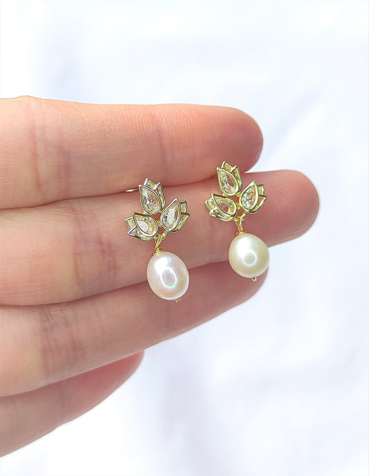 Øredobber med perler