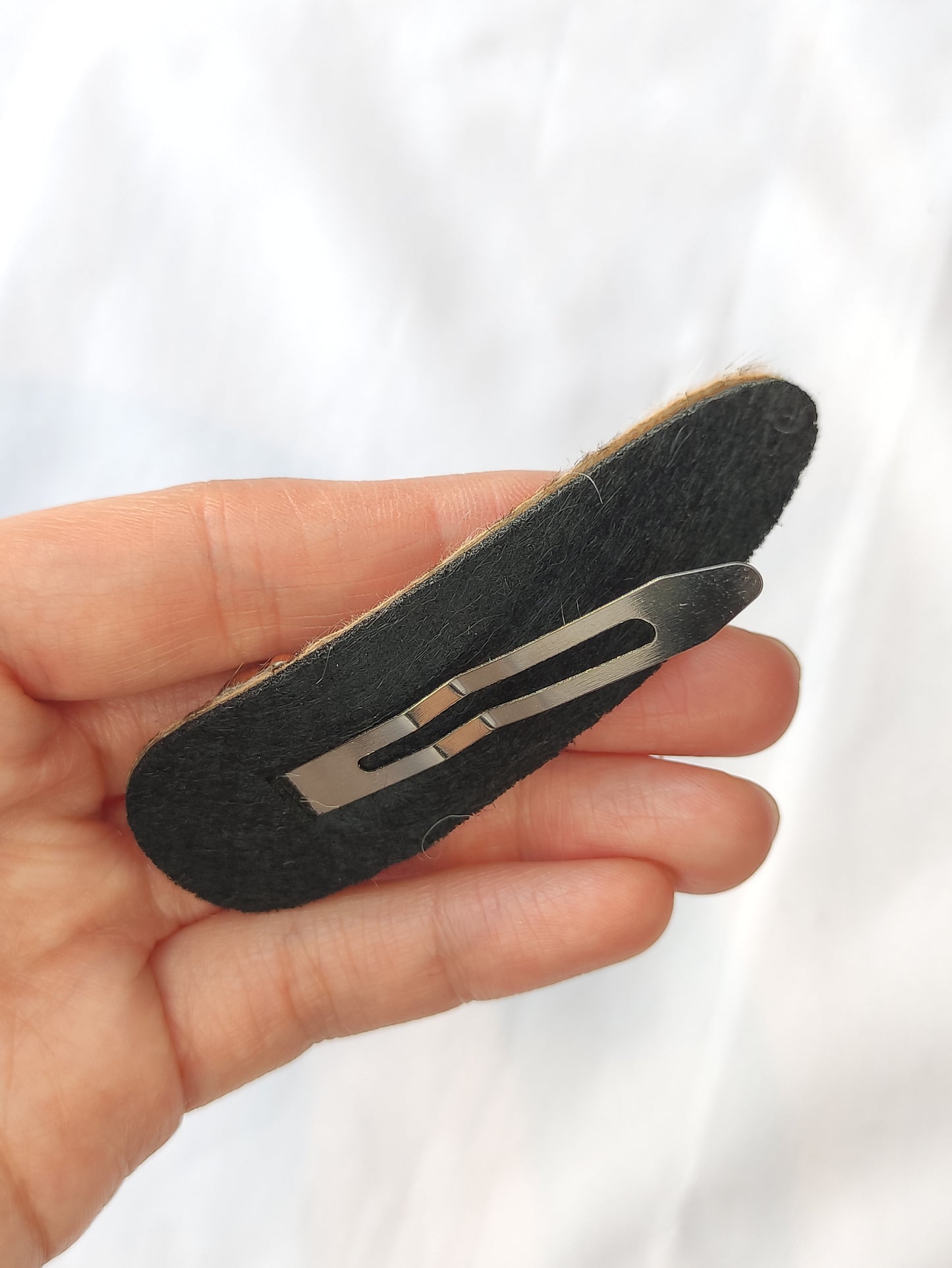 2 stk Hårspenner med hjerte (sett)- melert mønster