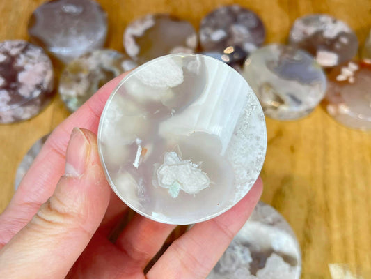 Blomster Agat papirvekt