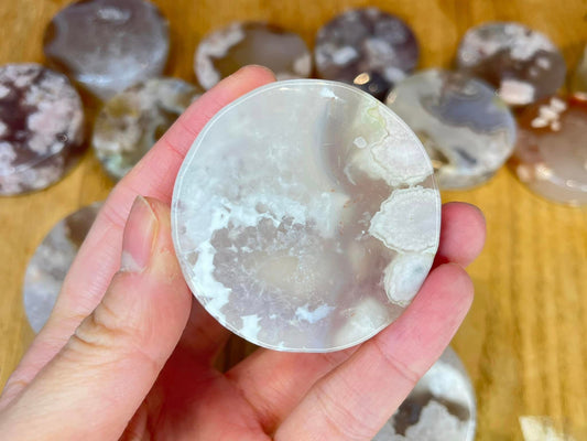 Blomster Agat papirvekt