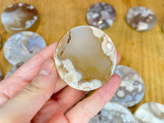 Blomster Agat papirvekt