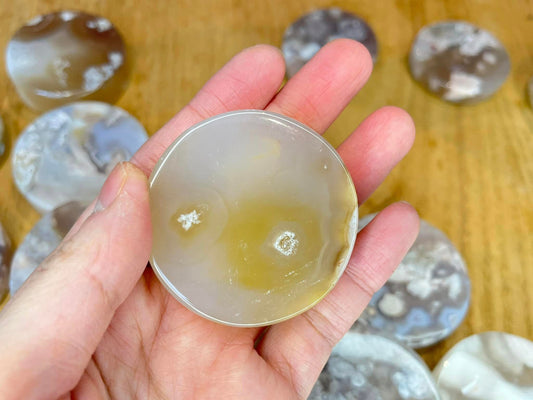 Blomster Agat papirvekt