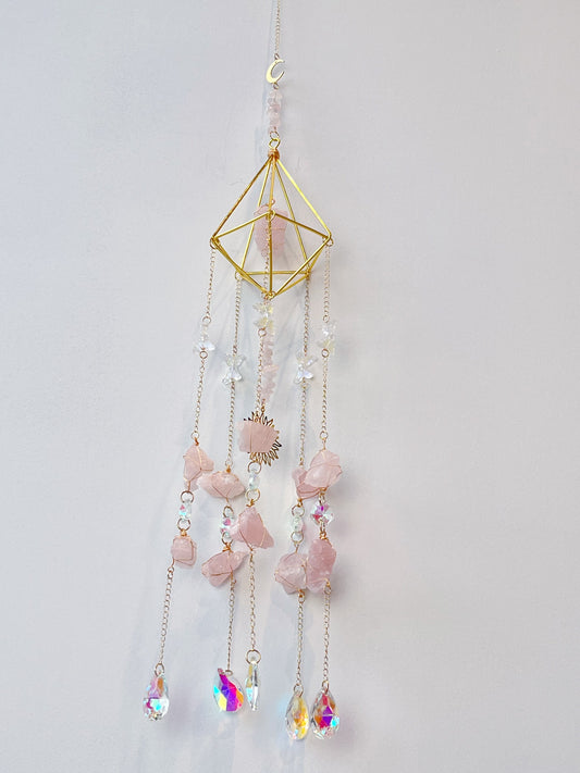 Krystall solfanger, Rosenkvarts