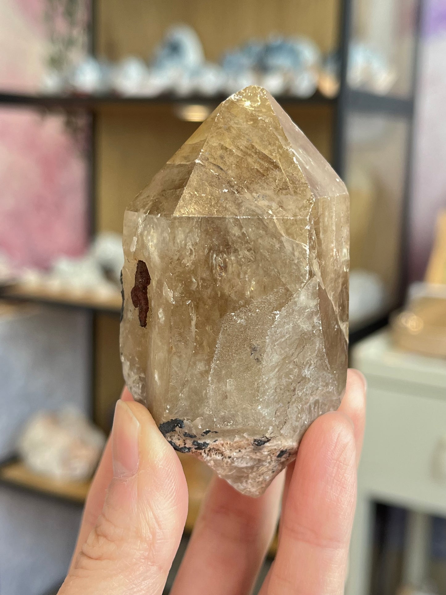 Naturlig citrin fra Kongo (Kundalini citrin)