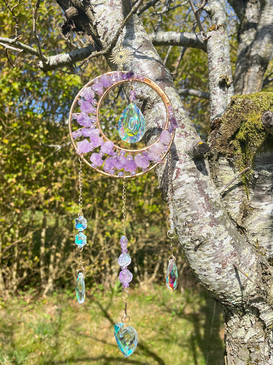 Krystall solfanger, Ametyst