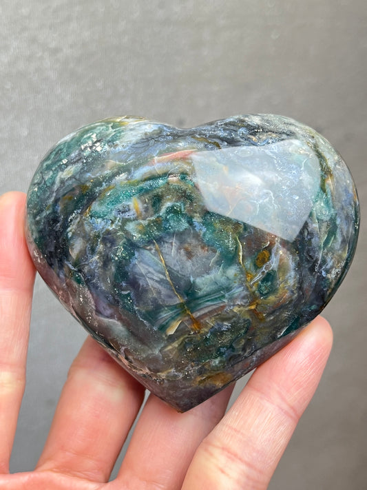 Jaspis(Cosmic jaspis) Hjerte