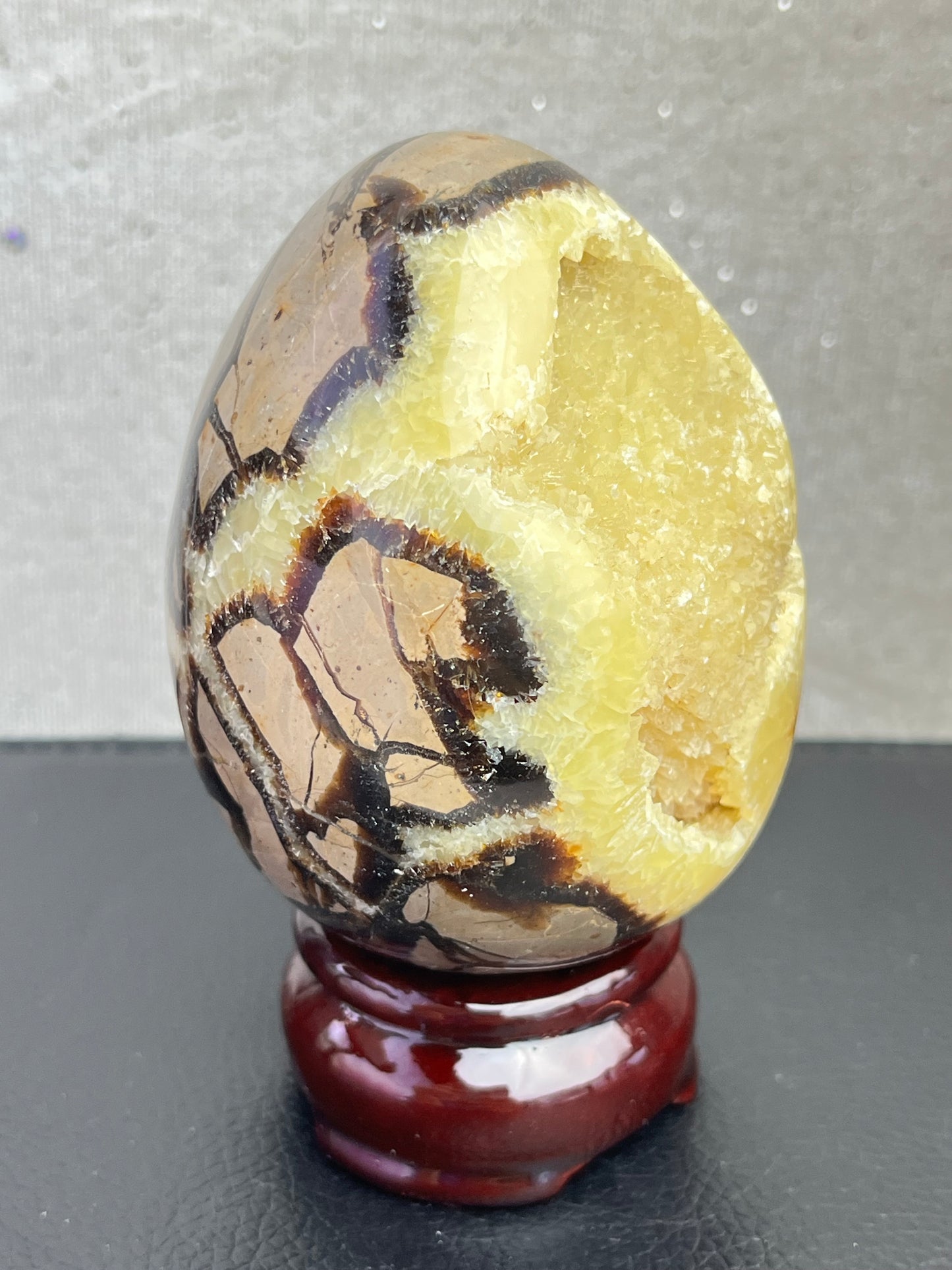 Druzy Septarian Egg