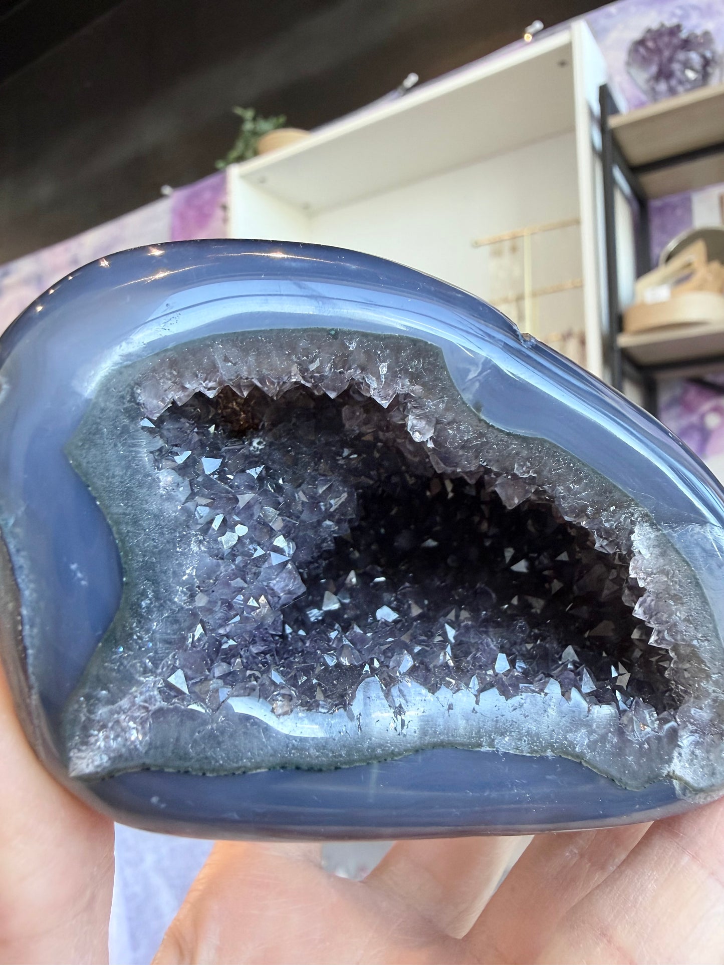 Ametyst geode