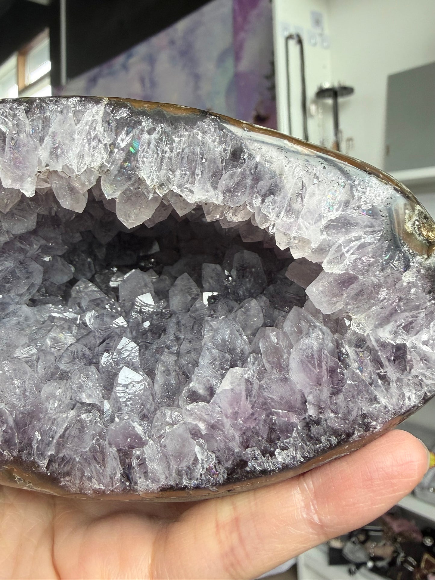 Ametyst geode