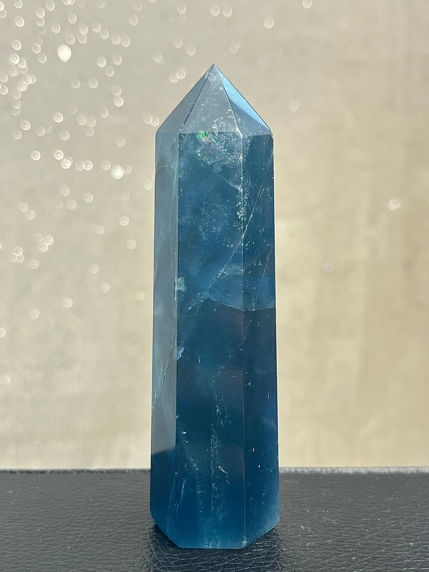 Blågrønn Fluoritt tårn