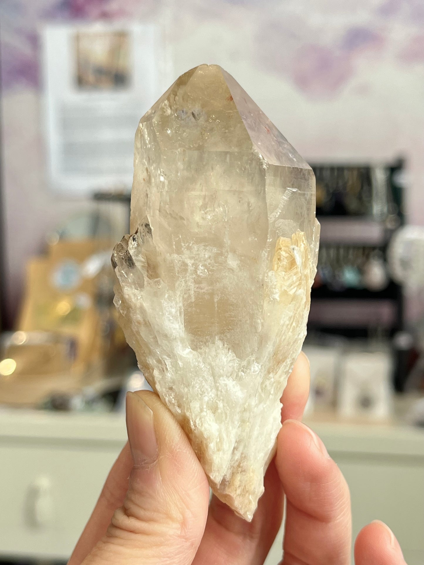 Naturlig citrin fra Kongo (Kundalini citrin)