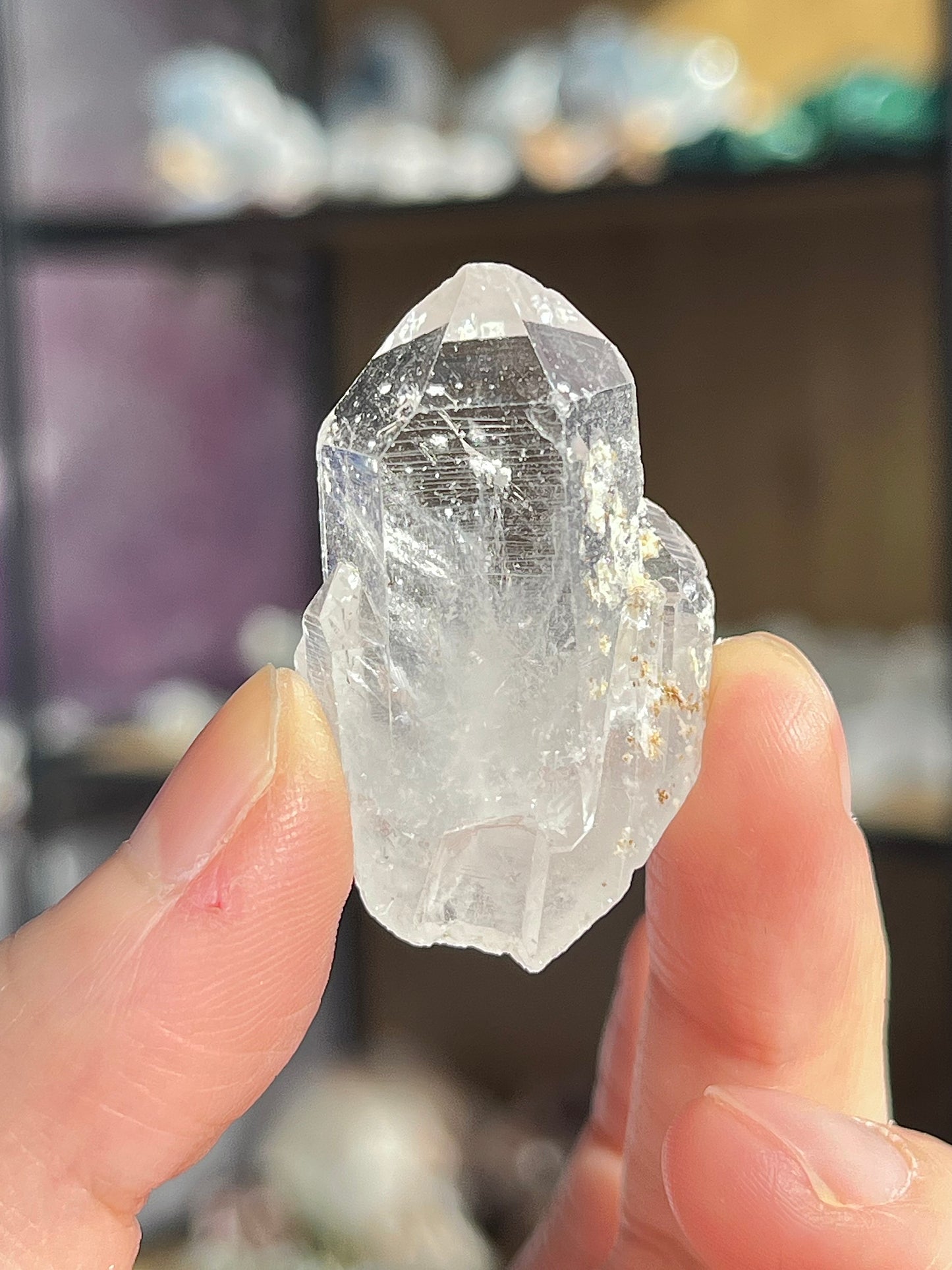 Bergkrystall fra Hashupi Mine (Hashupi-kvarts)