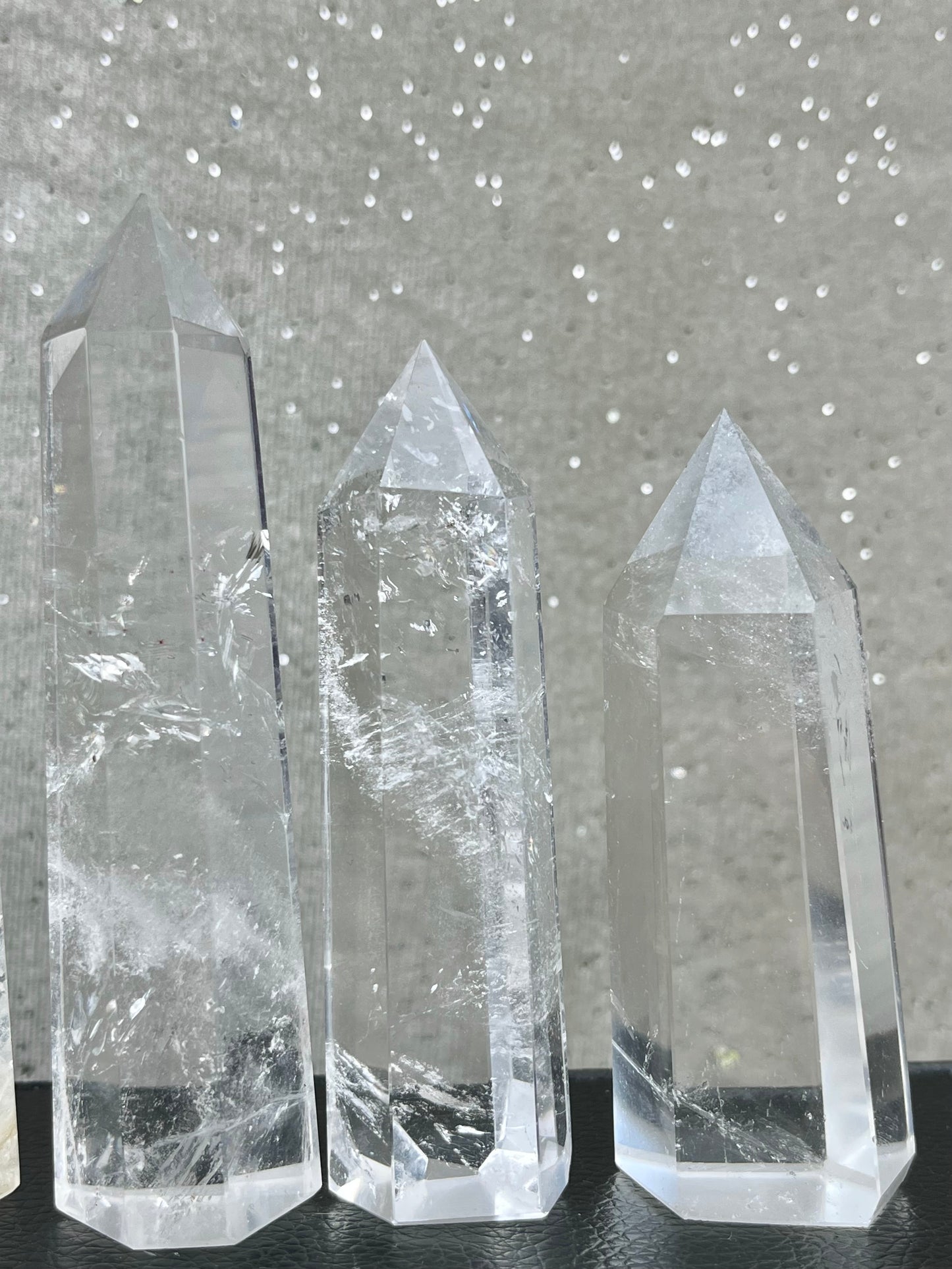 Bergkrystall klarkvarts tårn