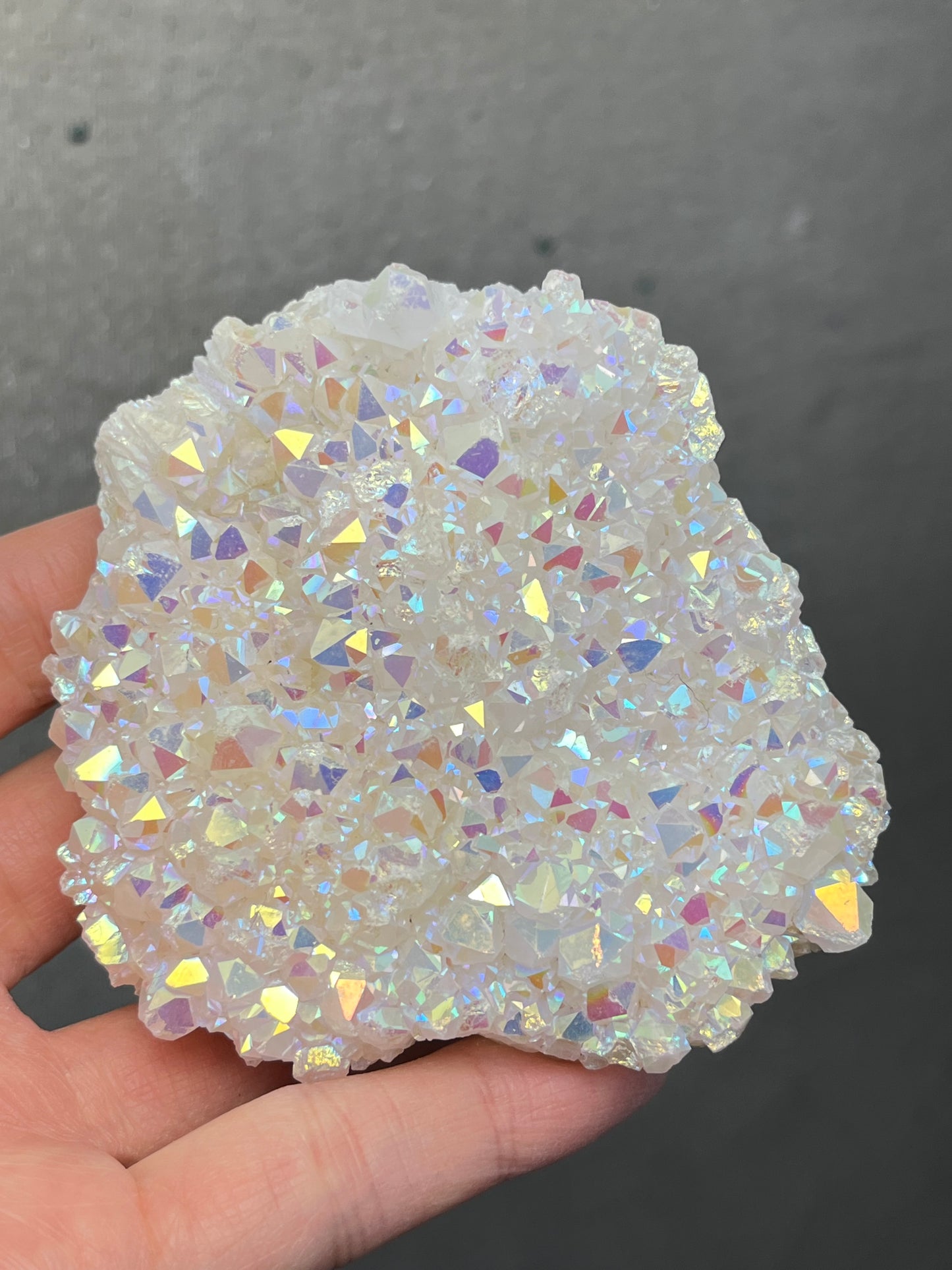 Aurakrystall Gruppe Regnbue