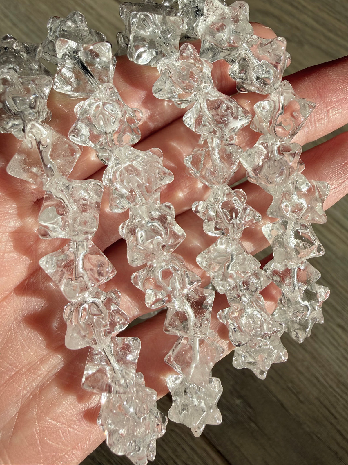 Bergkrystall klarkvarts armbånd 11mm+