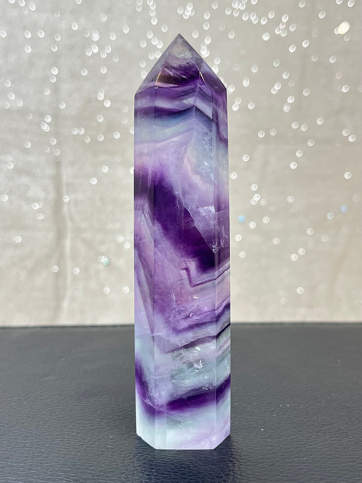 Rainbow Fluorite tower