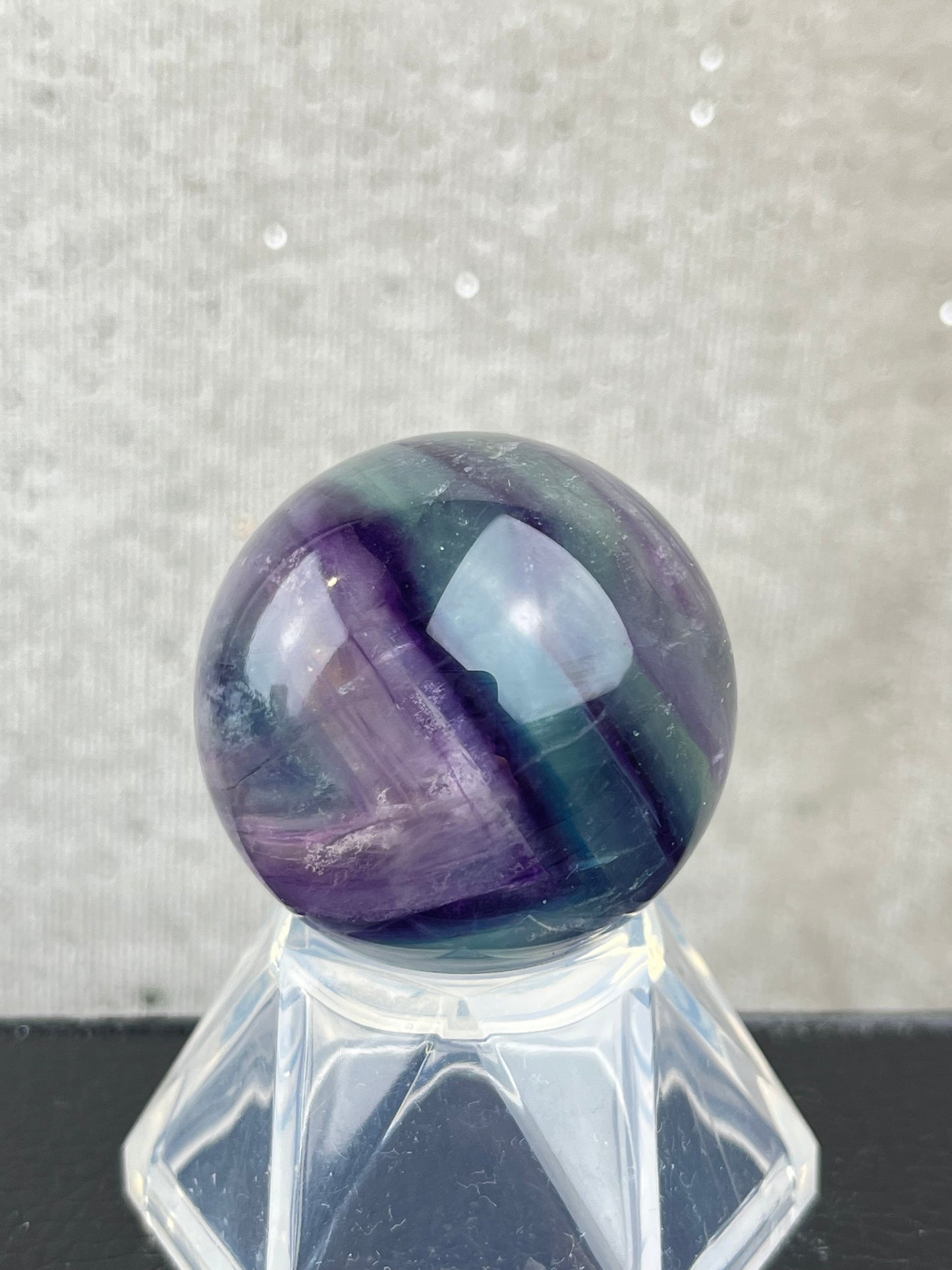 Regnbue Fluoritt kule