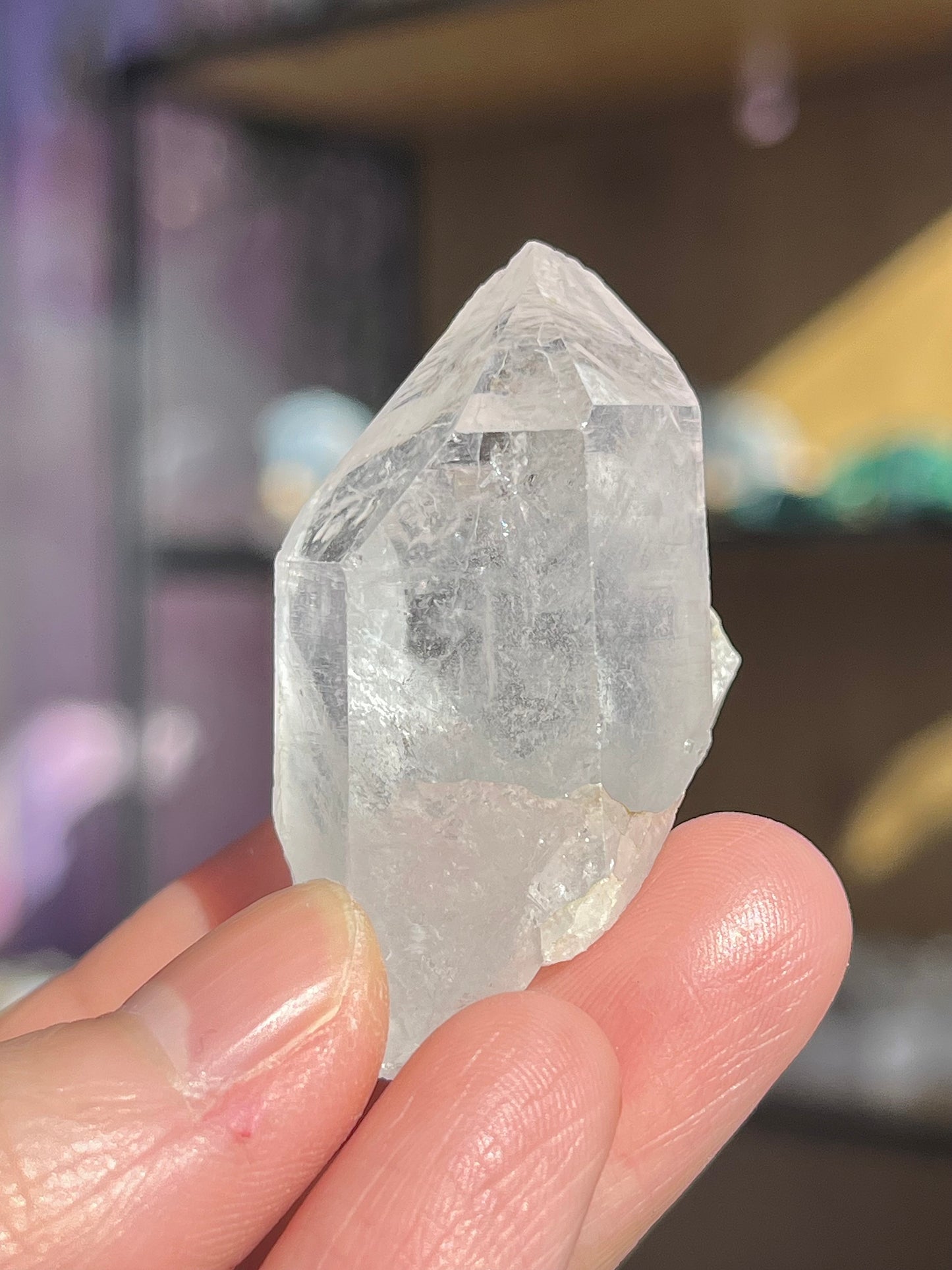 Bergkrystall fra Hashupi Mine (Hashupi-kvarts)