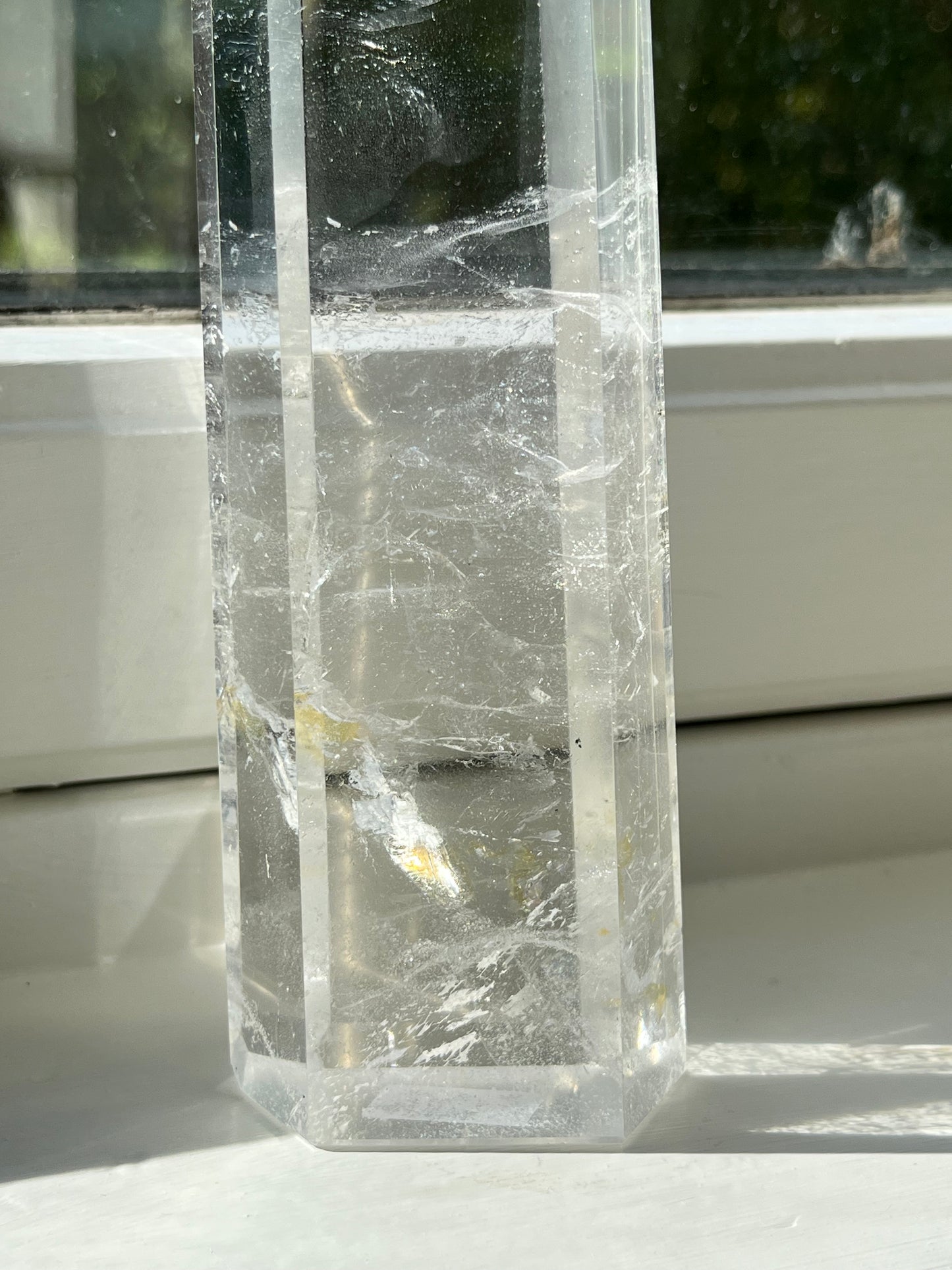 Bergkrystall klar kvarts tårn XL 20cm, God kvalitet