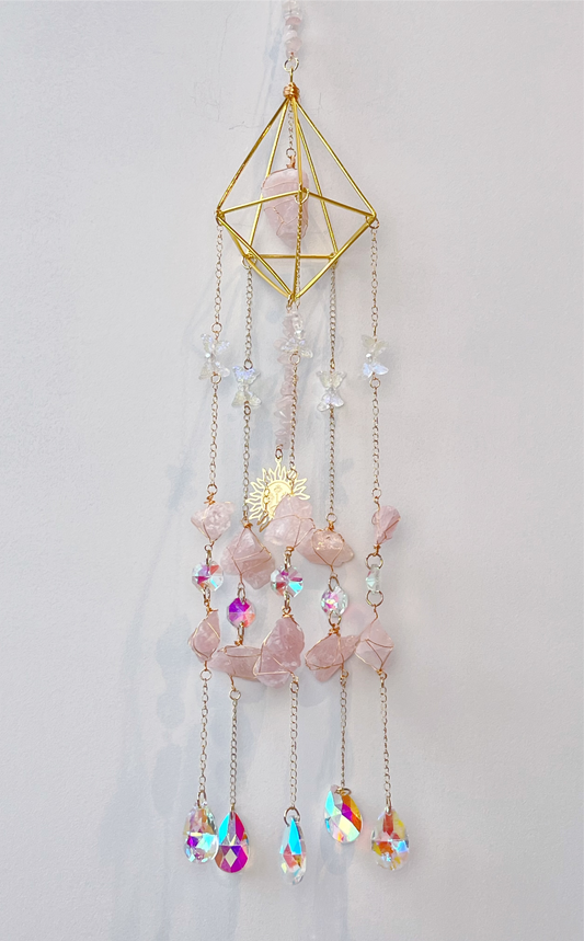 Krystall solfanger, Rosenkvarts