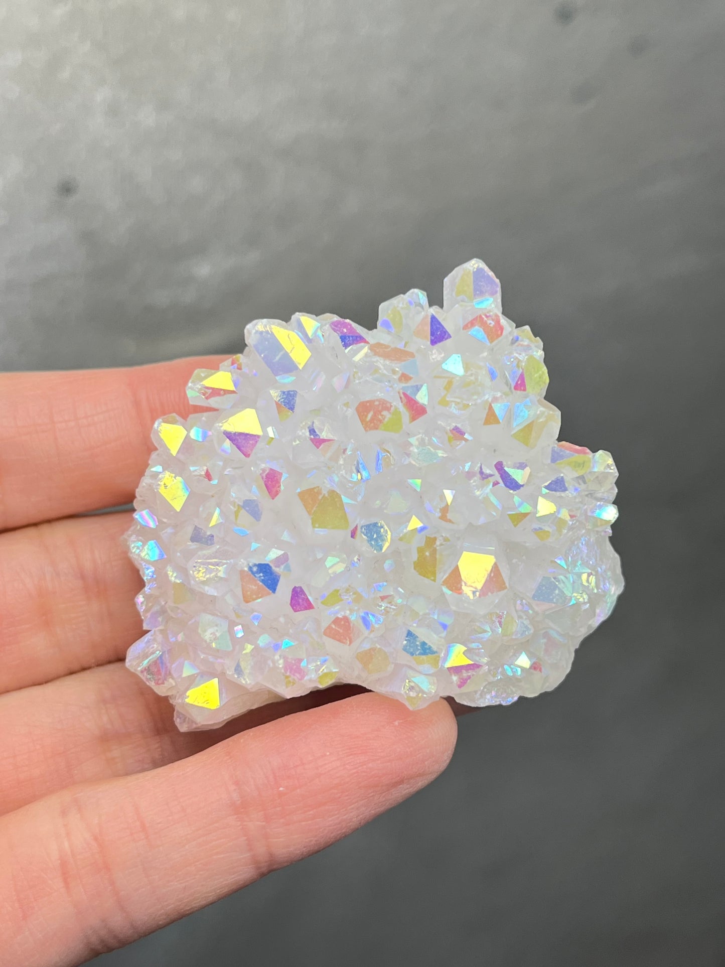 Aurakrystall Gruppe Regnbue