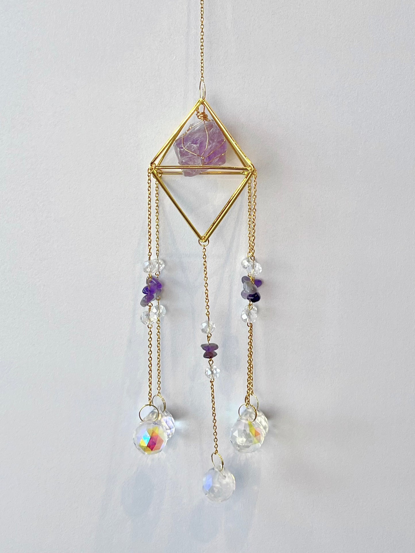 Krystall solfanger, Ametyst