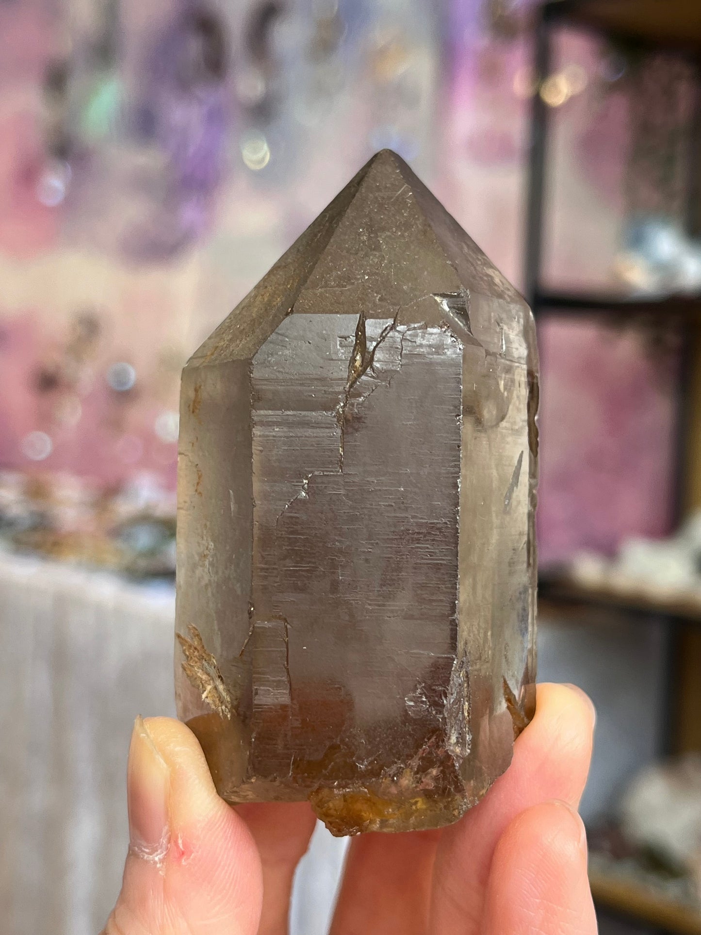 Natural Smoky Quartz Point