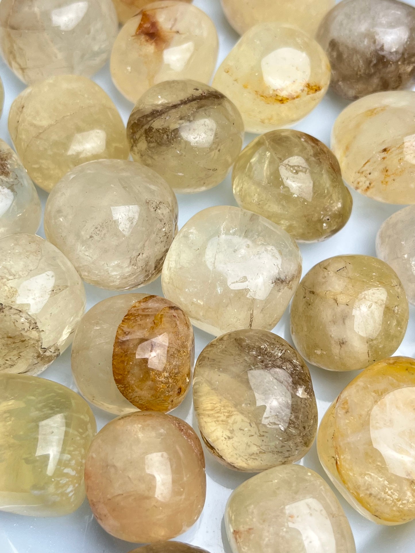 Golden healer kvarts tromlet 20-25mm