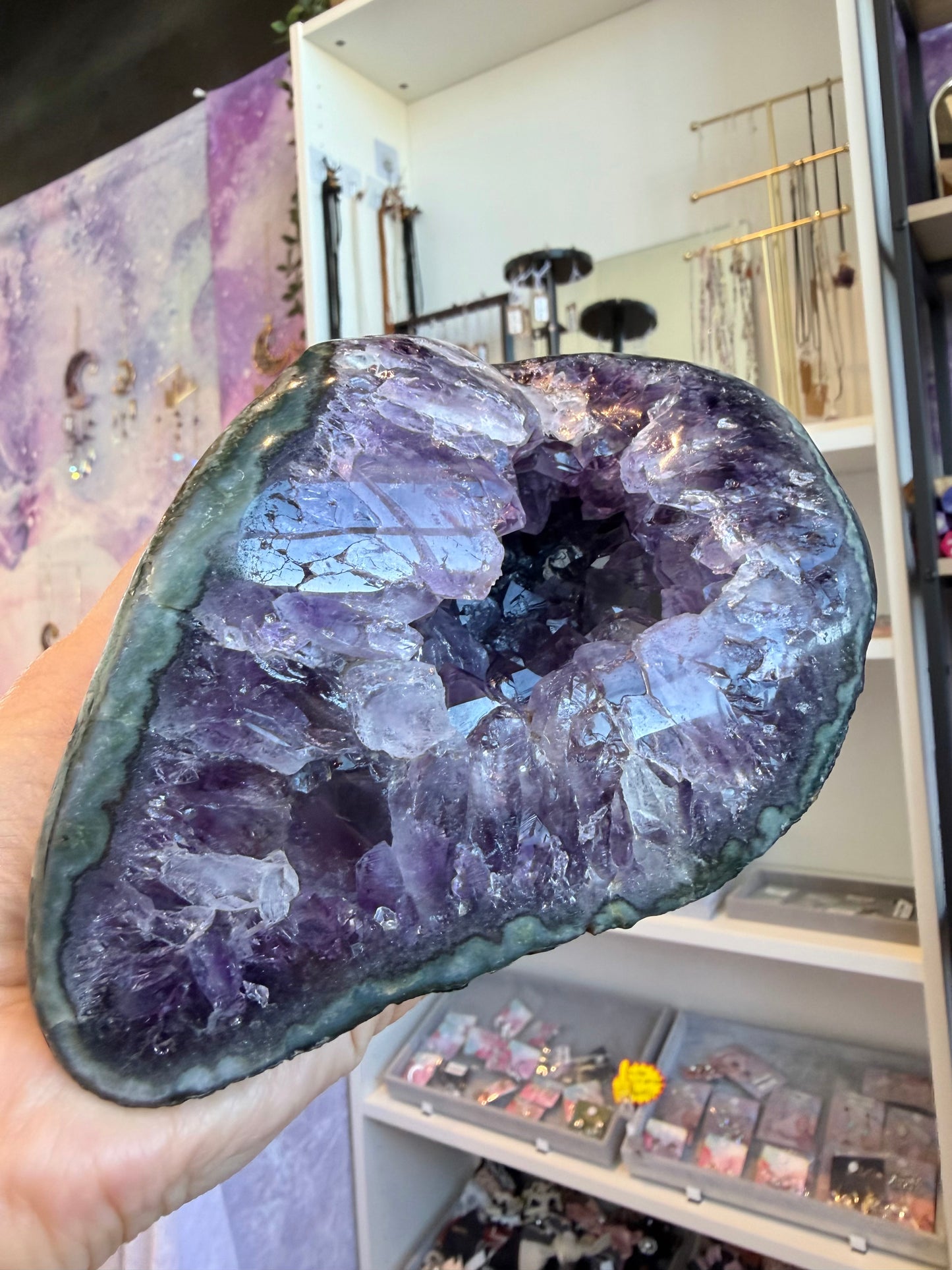 Ametyst geode XL, 15cm,1.4kg
