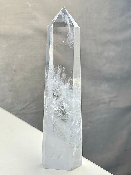 Bergkrystall klarkvarts tårn