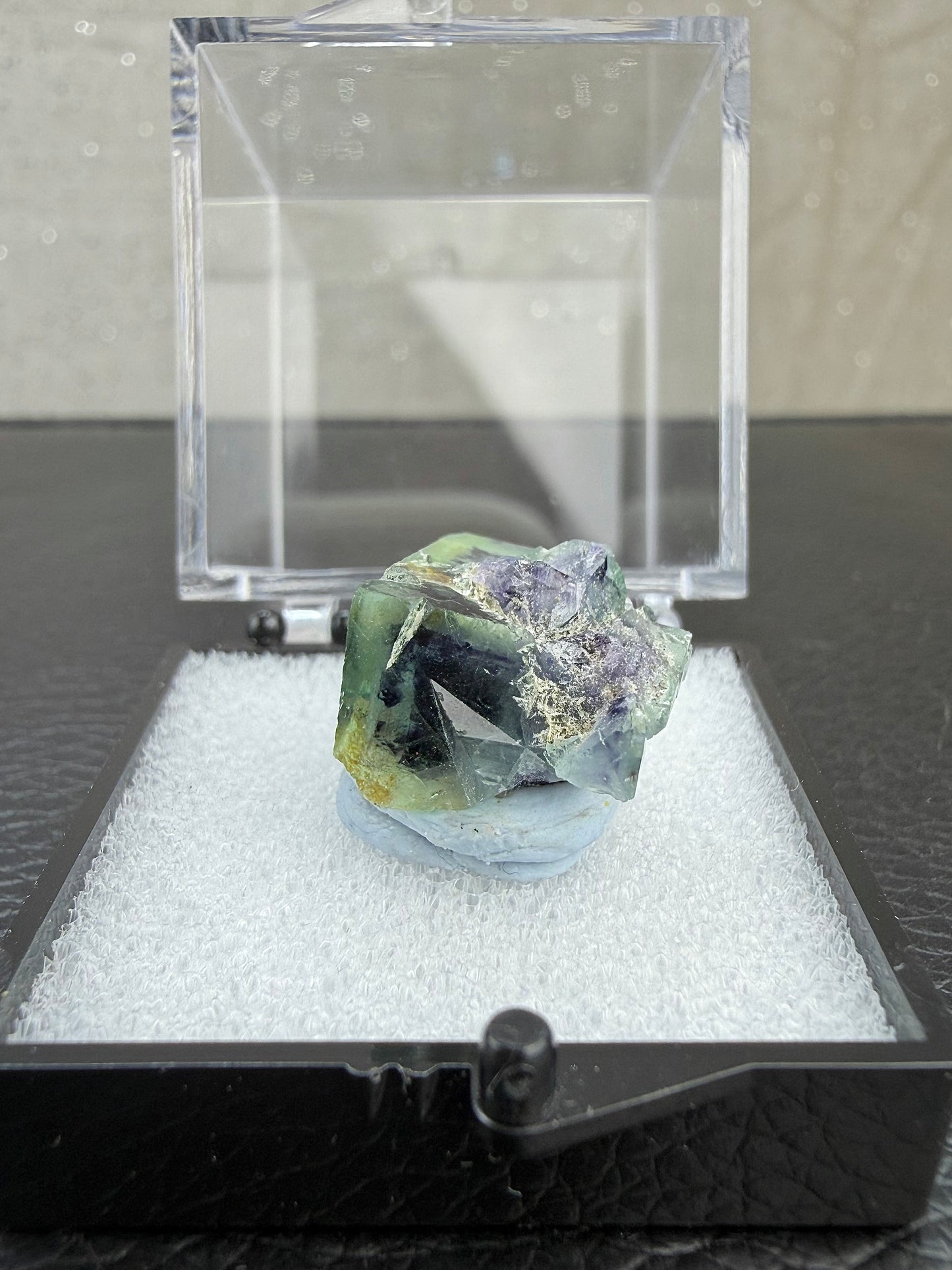Fluorite with box