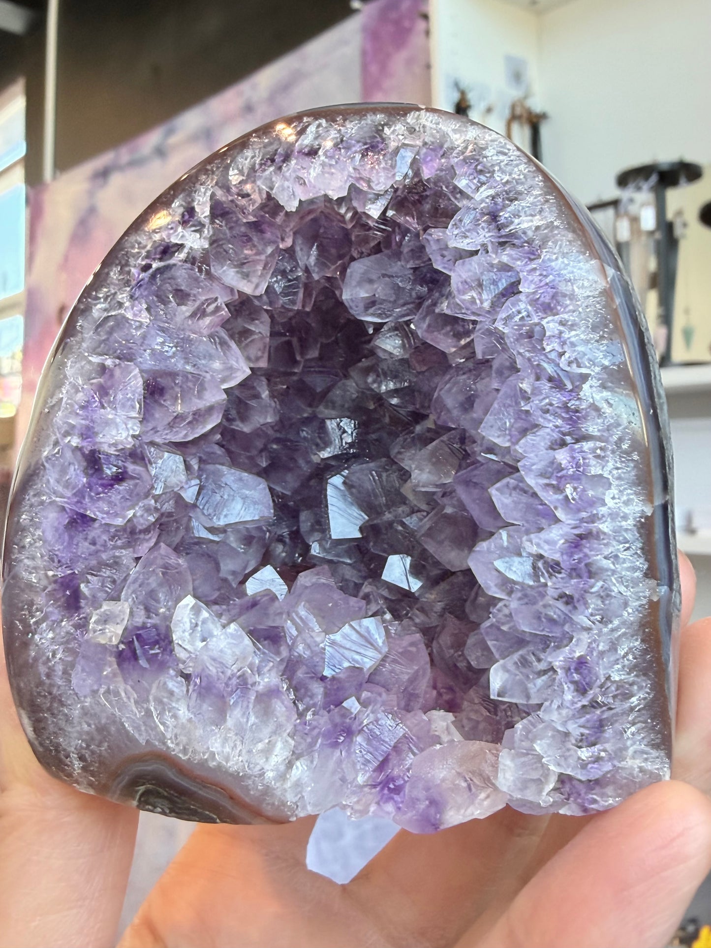 Ametyst geode