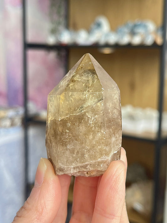 Naturlig citrin fra Kongo (Kundalini citrin)